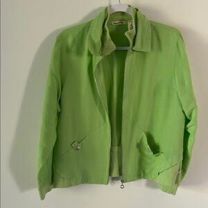 Lime Green Women's Summer Jacket